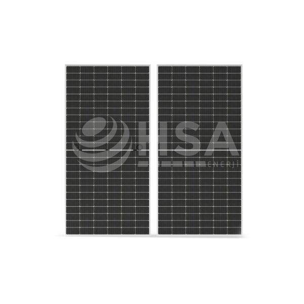 N-Type Cam-Cam PV Modül HSA72M10GGNS 580-595 Watt SMBB